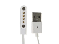 Cable de carga magnético universal Rebe de 4 pines para relojes inteligentes y pulseras inteligentes.