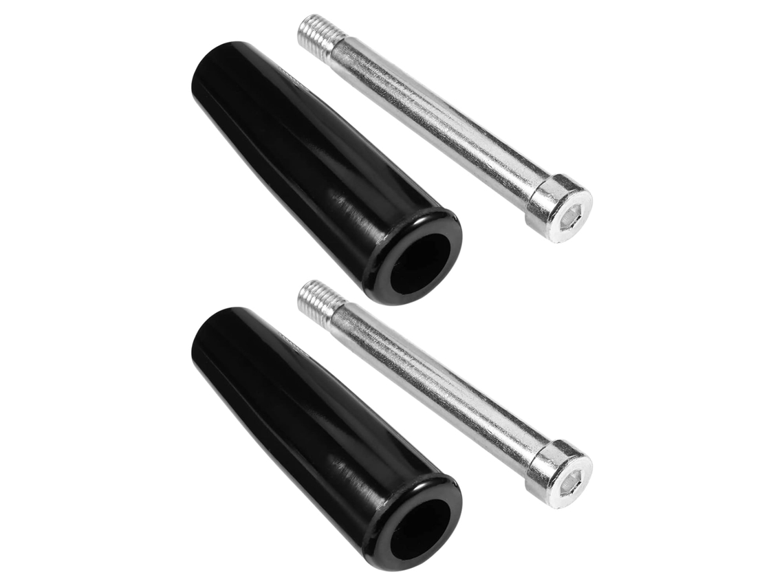 M10x80 Máquina Herramienta, 2 Mangos De Baquelita Roscados Para Torno Para Juego De Piezas,