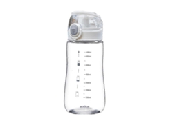 Botellas De Agua De Plástico Transparente | Botella Deportiva Para Gimnasio | 15 Oz | Botellas De Agua Deportivas Rosewell