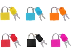 6 Cerraduras De Maleta Multicolor - Cerraduras De Metal Para Equipaje Con Llaves