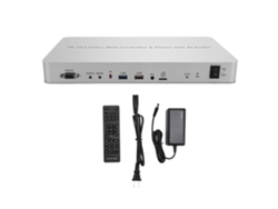 Barra de sonido portátil recargable con control remoto y Bluetooth