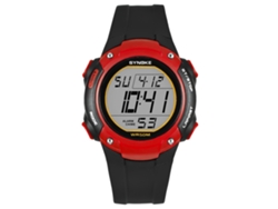 Reloj Electrónico Deportivo Outdoor Impermeable Luminoso Para Estudiantes (negro Rojo)