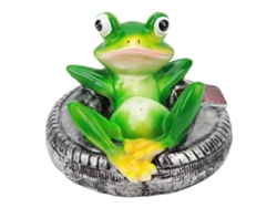 Rana Flotante De Resina, Adorno Para Jardín, Estanque, Piscina, Estatua Decorativa.