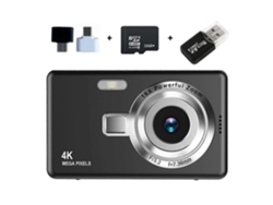 Mini cámara digital de bolsillo con zoom de 16x, cámara pequeña para fotografía al aire libre TAISHENGDA