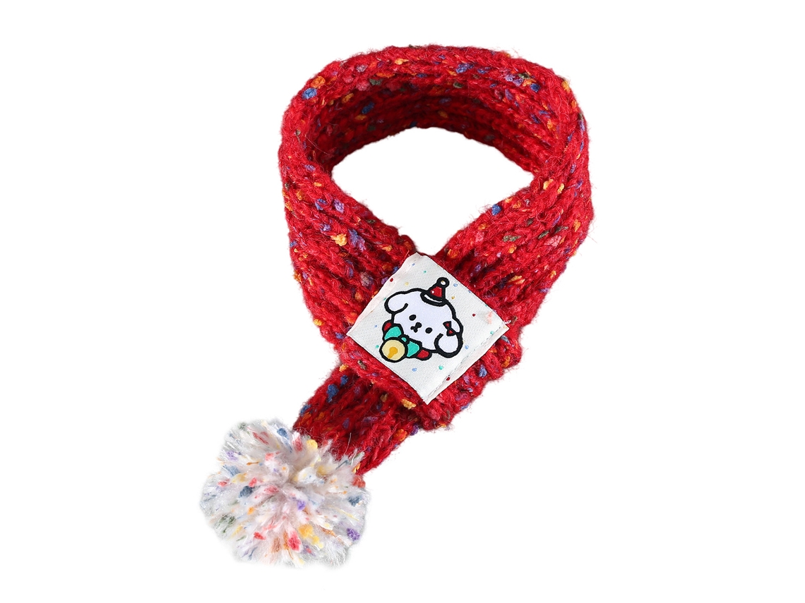 Gorro navideño para gatos con bufanda, disfraz navideño TRUYUETY