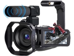 Cámara Digital 4k De 48 Mp, Compacta, Para Vlogging, Con Pantalla Táctil Giratoria.