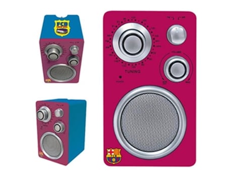 Radio portátil FC Barcelona Grená