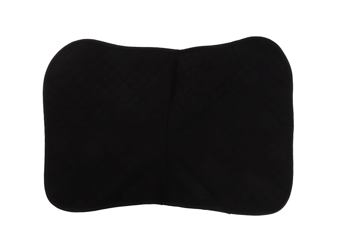Protector de silla de montar antideslizante negro