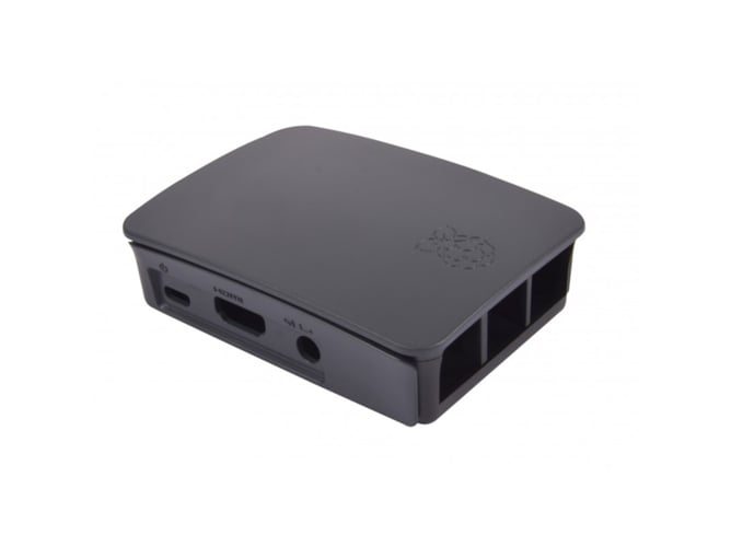 Caja RASPBERRY PI 3 Negro y Gris