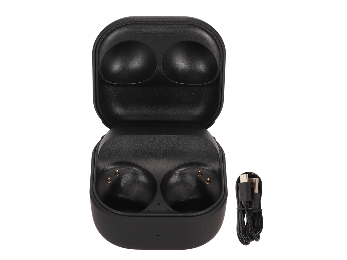 Caixa De Carregamento 600mah Para Galaxy Buds2 Pro Sm R510 Fones Bluetooth Preto Substituição