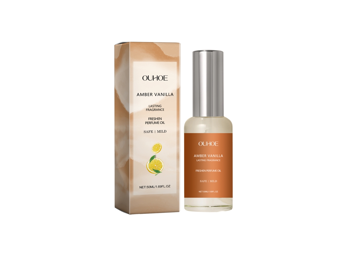Aceite perfumado intenso de ámbar y vainilla