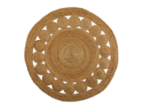 Alfombra VERSA 27585 (Yute - 40 x 40 x 1 cm)