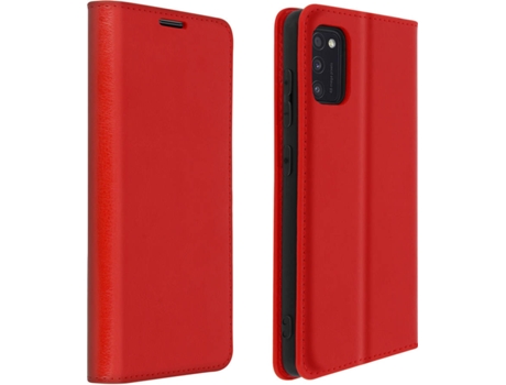 Funda Samsung Galaxy A41 AVIZAR Cartera Rojo