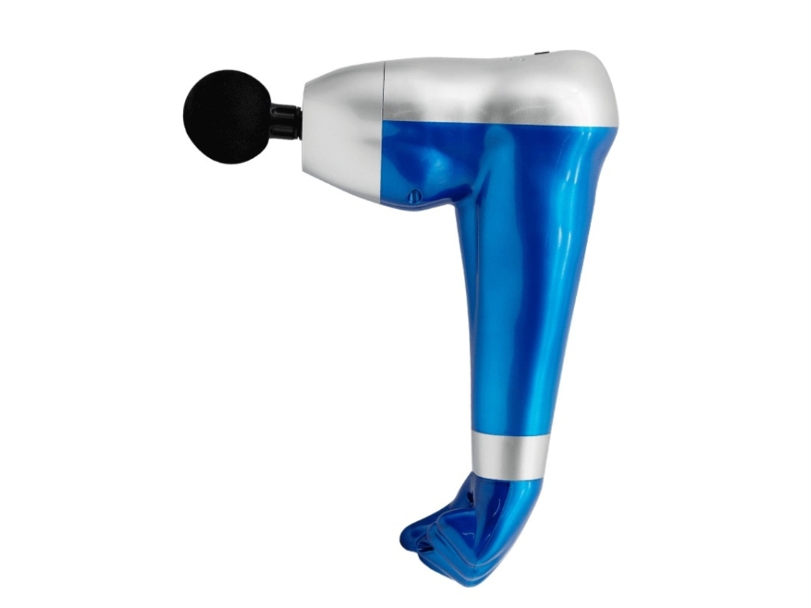 Pistola Usb para Relaxamento Muscular em Formato de Braço MDUG (azul)