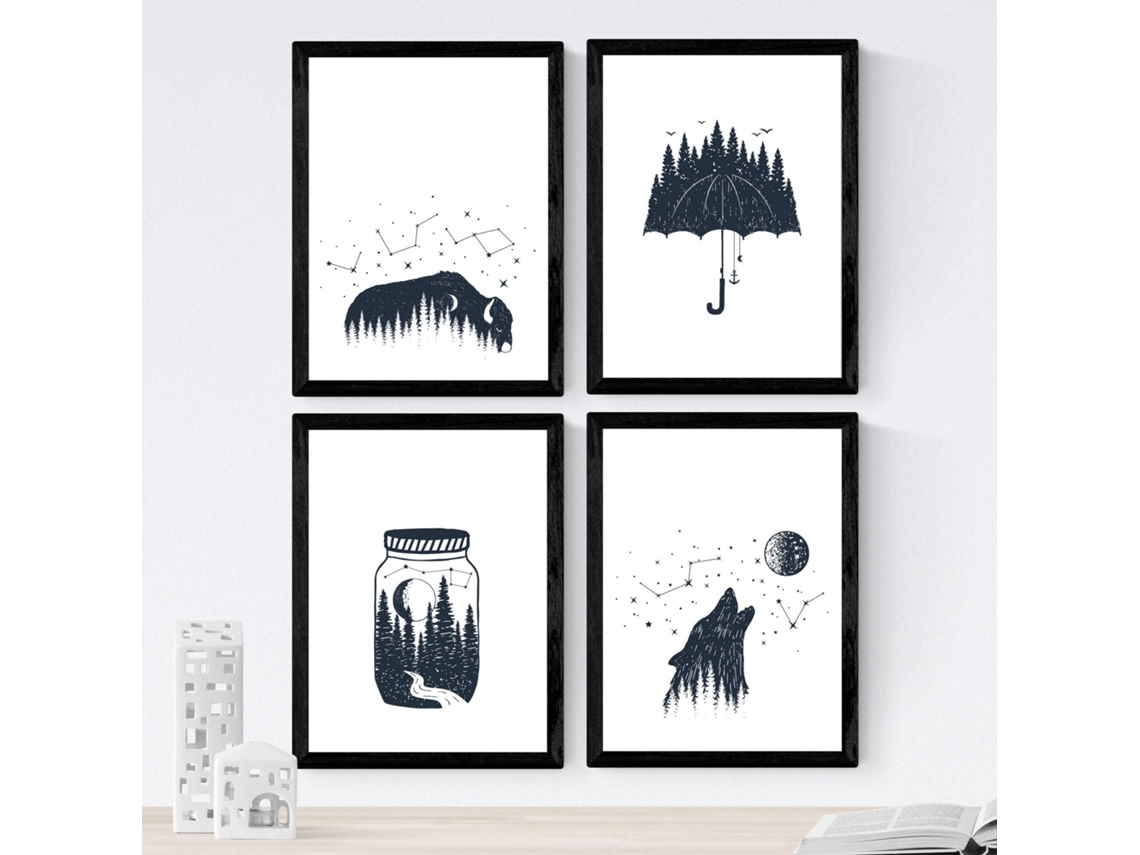 Conjunto de Pósters NACNIC (21 x 29.7 cm)