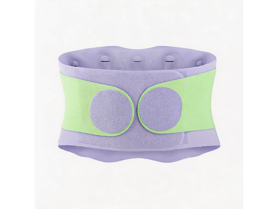 Cinta Lombar Eifson 5 Soportes Con Estabilidad Reforzada Talla S (morado)