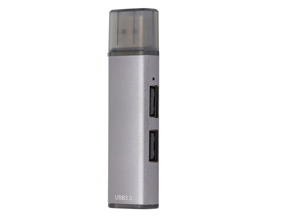 Hub USB 3.0 de 3 puertos YHL con lector de tarjetas | Sin marca
