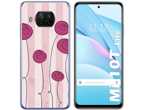 Carcasa Xiaomi Mi 10T Lite TUMUNDOSMARTPHONE Flores Vintage Multicolor