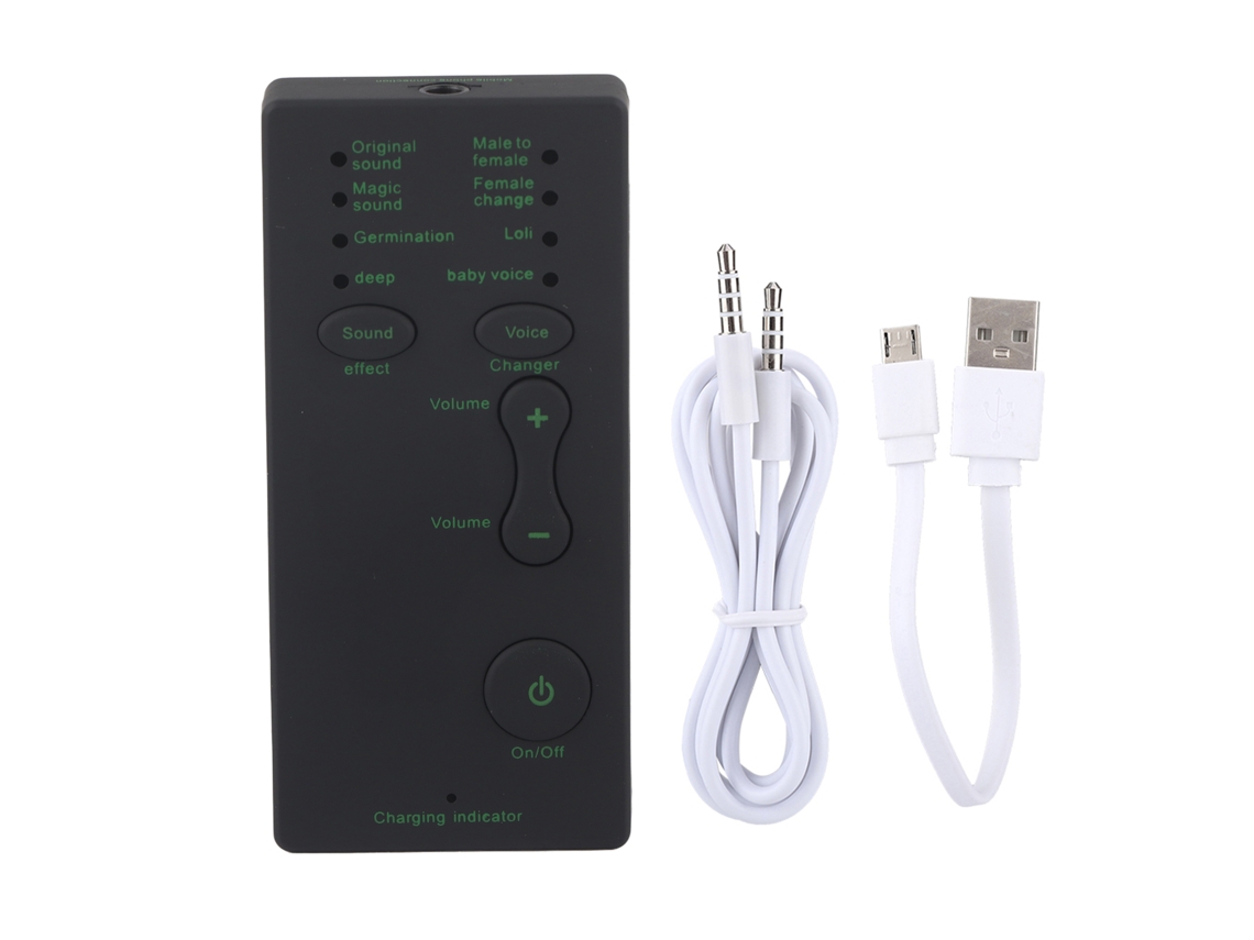 Tarjeta De Sonido Externa Usb 300mah/3.7v Para Vivo Móvil Cambiador De Voz Para Streaming