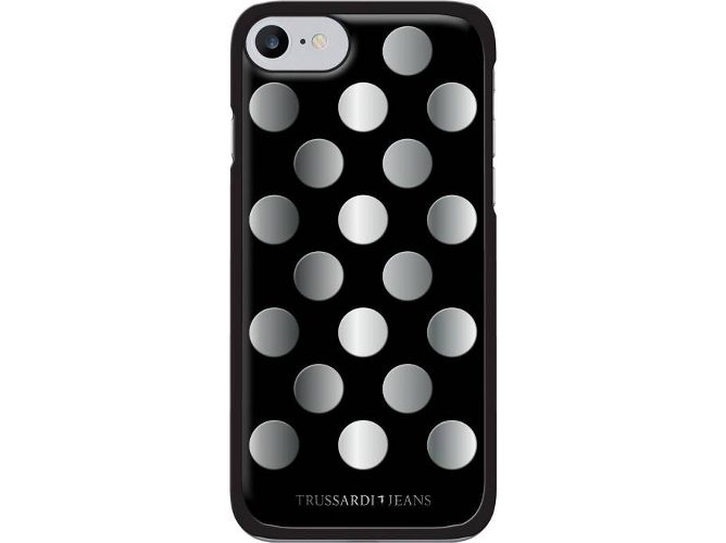 Funda iPhone 6, 6s, 7, 8 TRUSSARDI Mirror Negro