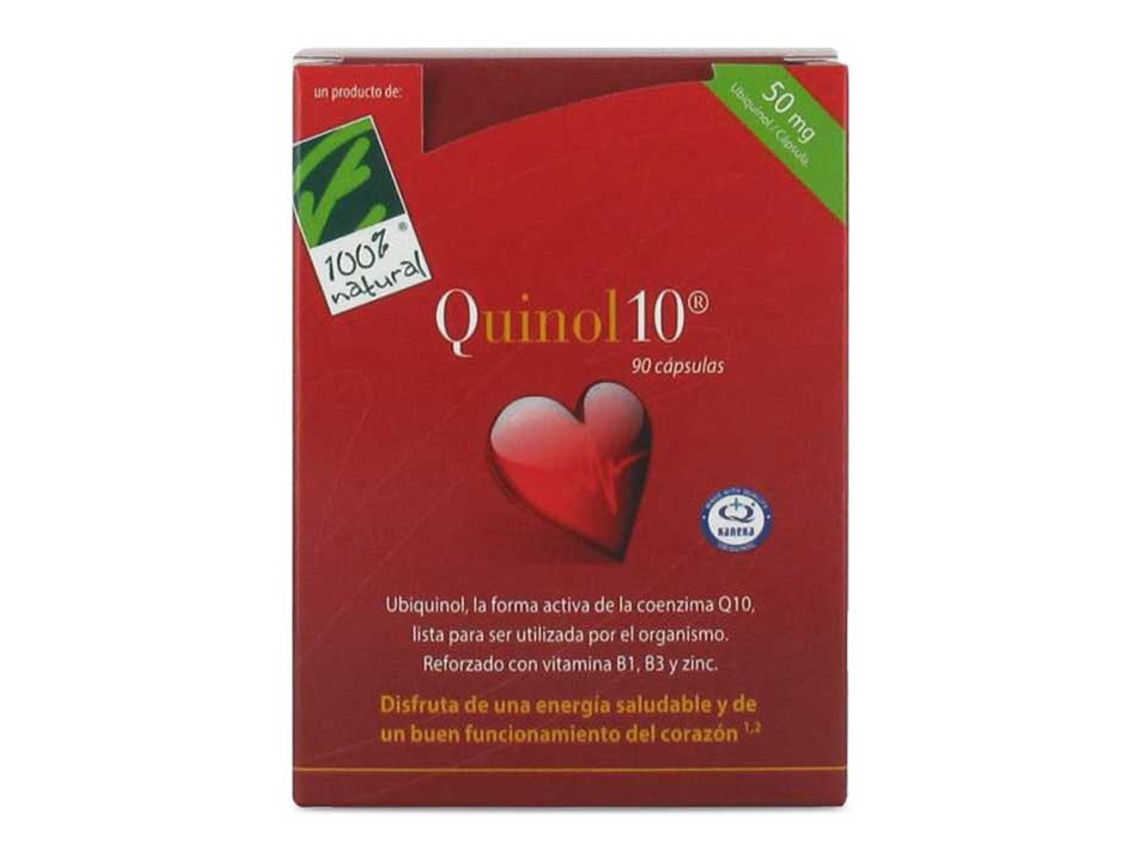 Complemento Alimentar 100% NATURAL Quinol (90 cápsulas)