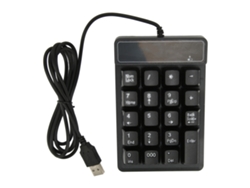 Teclado Numérico Mecánico Usb De 19 Teclas Ergonómico Mini Portátil Para Juegos