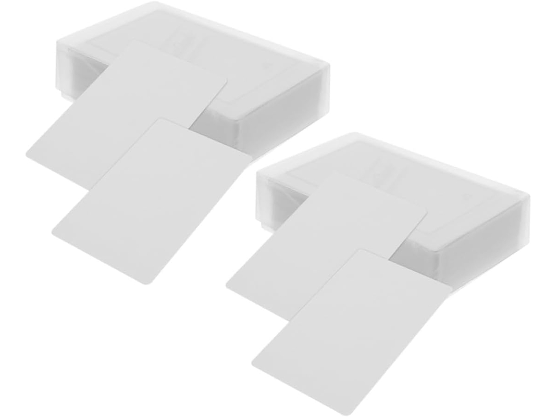 Lote De 200 Tarjetas De Visita En Blanco Para Sublimación Térmica De Metal.