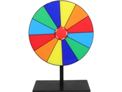 Rueda De La Fortuna Borrable Con Divertidas Ranuras De Actividades Y Ruleta Giratoria.