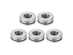 5 Rodamientos De Empuje De Bolas Planas 51202, De Bajo Ruido, Para Uso Industrial, De Acero.
