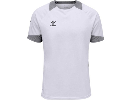 Camiseta de Hombre para Fútbol HUMMEL Lead Poly Gris (2XL)