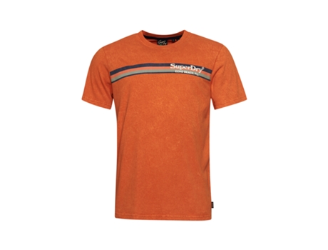 Camiseta para Hombre SUPERDRY (L - Multicolor)