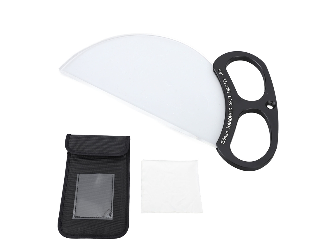 2026yncm-filtro Split Diopter, Lente Prisma De Cristal Dividido, Accesorio Para Cámara Dslr, Efectos Especiales 1/2