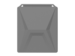 Yncm-capa Protectora Para Antena Satélite Resistente A Impactos Y A La Ceniza Volcánica