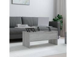 Mesa de Centro Apoyo 102X50,5X46,5 cm Madera Procesada Sonoma Gris