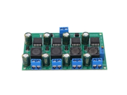 Módulo Convertidor Reductor, Regulador De Voltaje, 3a, Multicanal, 3.3v, 5v, 12v, Placa De Fuente De Alimentación Ajustable