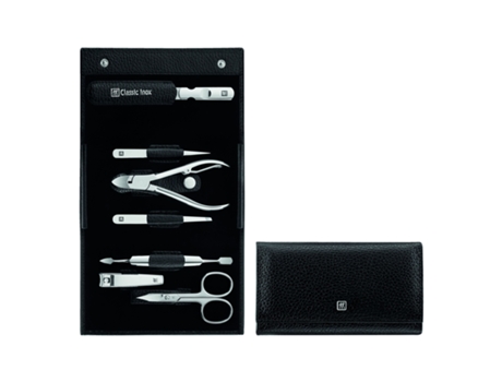 Classic Inox Estuche con cierre a presión 7-pzs, Negro ZWILLING