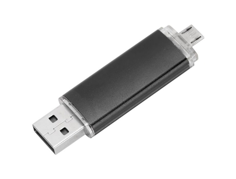 HURRISE U Disk 2 en 1 Otg USB Flash Drive 2 en 1 Micro Thumb U Disk Phone Storage Suministros de Almacenamiento de Computadora 64Gb 8Gb