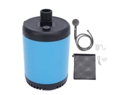 Ducha Portátil Recargable De 7800 Mah Para Camping, Con Batería Y Manguera De 2 M Para Uso En Exteriores.