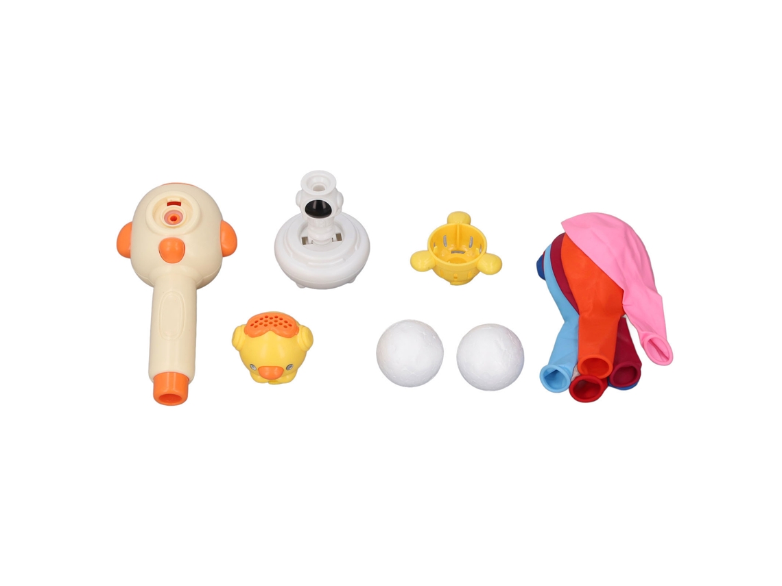Juguete Infantil Para Ejercicios De Respiración, Juego De Pelota Flotante Con 6 Globos Beige.