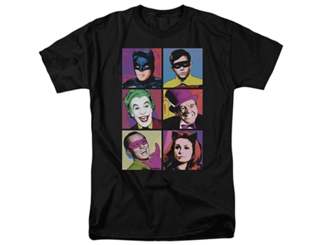 Camiseta ROCKINSTONE de Batman de arte pop de la serie de TV (S)