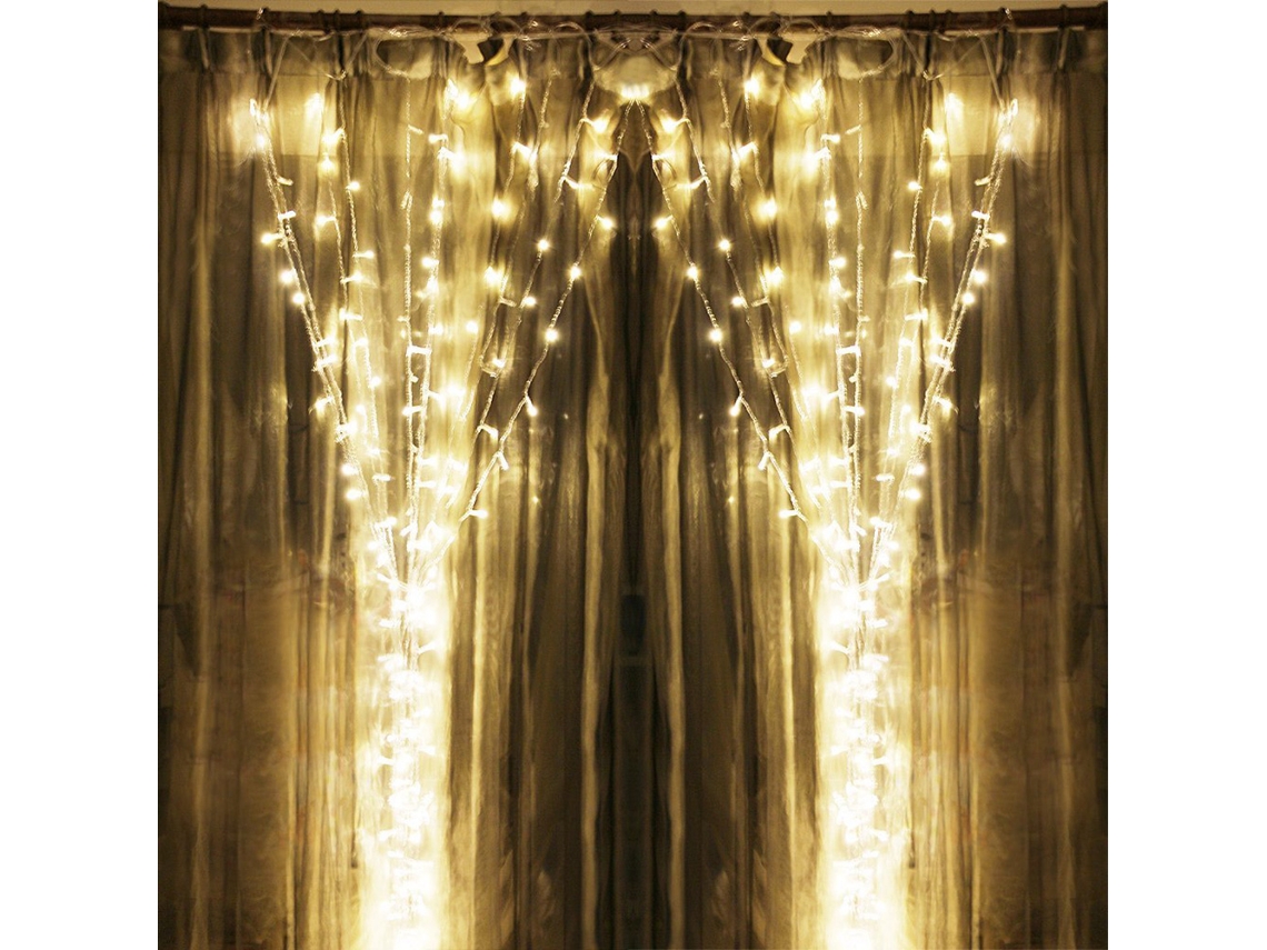 Rebe-luz De Cadena Tomshine 200led 25m/82ft Ip44 Resistente Al Agua 8 Efectos Para Fiesta Jardín Dormitorio