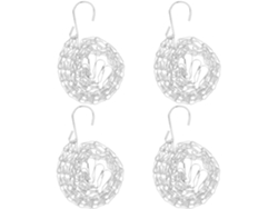 Cadena Para Colgar Macetas De Exterior, Blanca, 1,4 Mm, Paquete De 40 Unidades (4 Piezas)