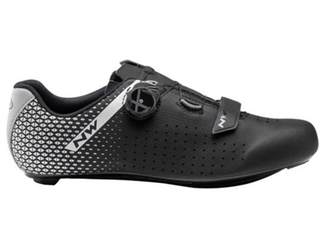 Zapatillas para Hombre NORTHWAVE Carretera Core Plus 2 Negro para Ciclismo (EU 44)