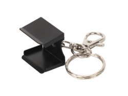 Suporte De Giz Para Taco De Bilhar Com Porta-chaves De Aço Inoxidável Resistente A Sujeira Clip Preto