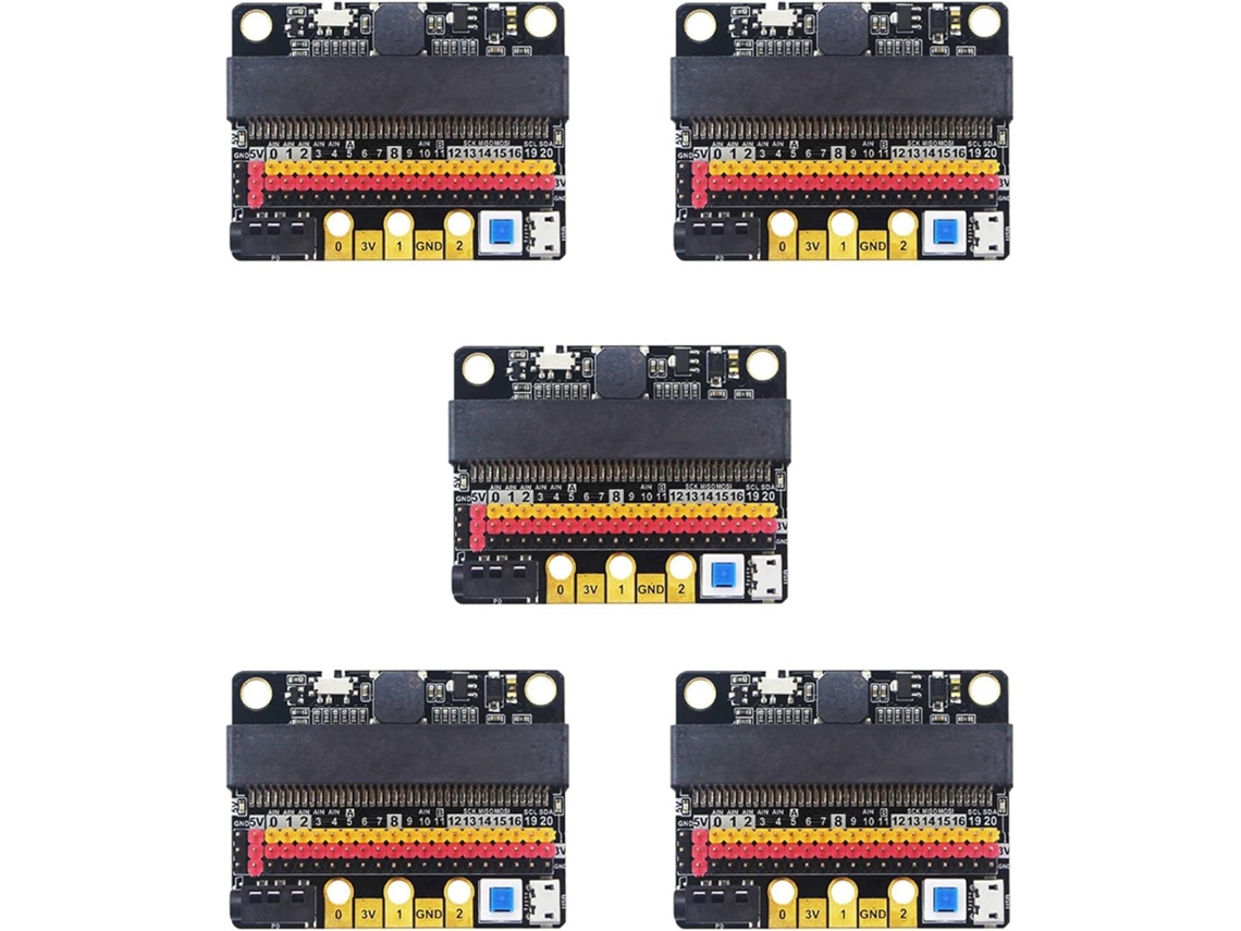 5x Para Placa De Expansión Microbit Io Bit V2.0: Placa Adaptadora