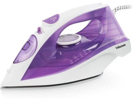 Plancha de Vapor TRISTAR ST-8350 (Chorro vapor 140 g/min - Suela Cerámica)