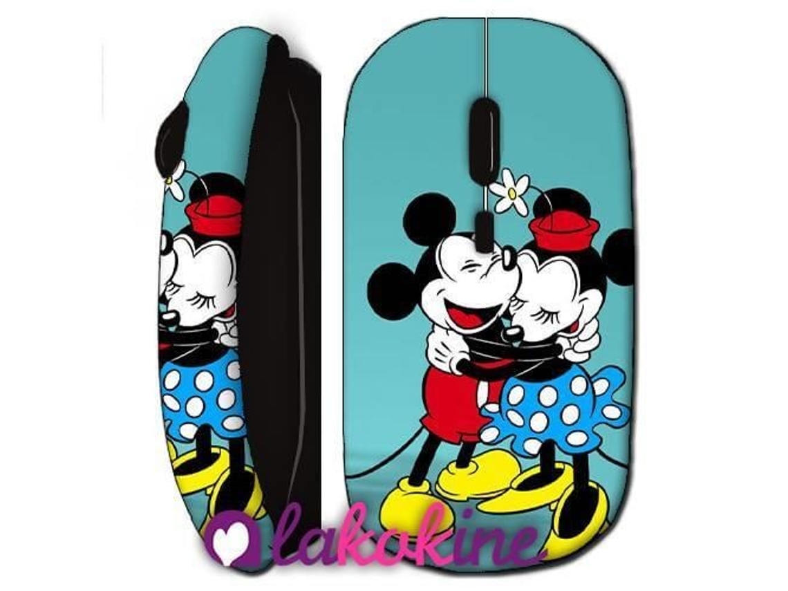 Ratón inalámbrico Mickey e Minnie Mouse MANIACASE