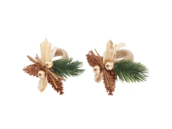 Servilleteros decorativos con forma de piña, porta servilletas, decoración para cenas, fiestas o festivales.