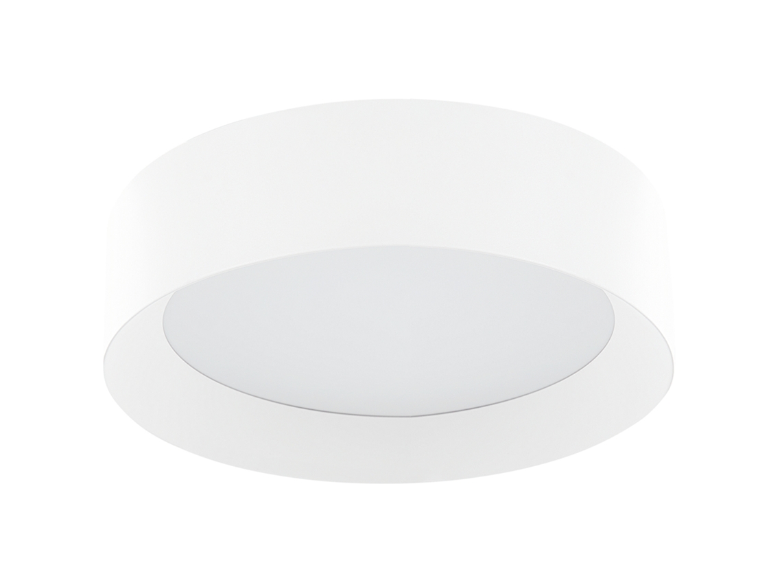 Lámpara de techo BELIANI Loei de Acero Blanco 45x45x10