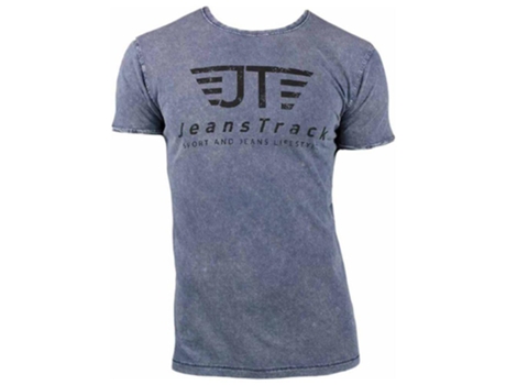 Camiseta de Hombre para Deportes de Nieve JEANSTRACK Montaña Azul (S)